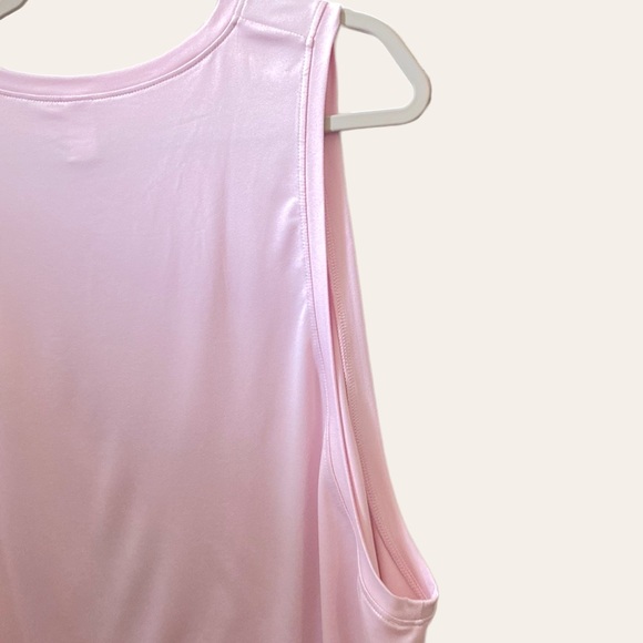 JUSTFAB ACTIVE NWOT Pink Athletic Tank Top, Size L. - Picture 7 of 12